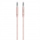 Belkin AV10164bt04-C00 1.2m 3.5mm 3.5mm Rosa cable de audio AV10164BT04-C00